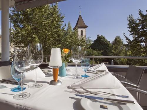 Hotel Mariotto Am Burghof Lörrach Eksteriør bilde